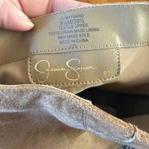Jessica Simpson Maynard Womens Tall Dress Boots | Sand Stone | 9.5 M